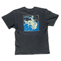 Brixton Madden Black Worn Wash S/s Standard Tee Shirt