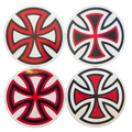 Independent Truck Co Iron Cross Red/White/Black/Clear 5.5" Assorted Sticker