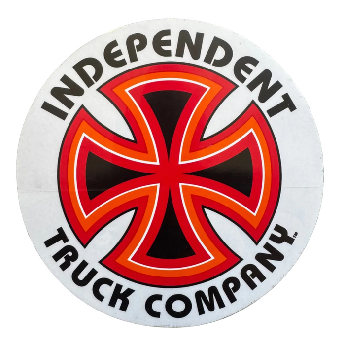 Independent Truck Co Iron Cross 6" Sticker