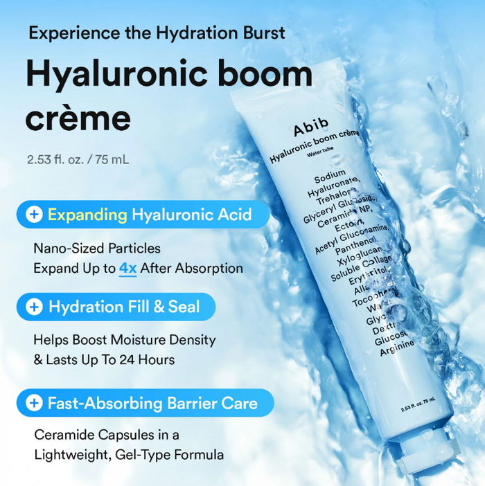 ABIB - Hyaluronic Boom Crème Water Tube