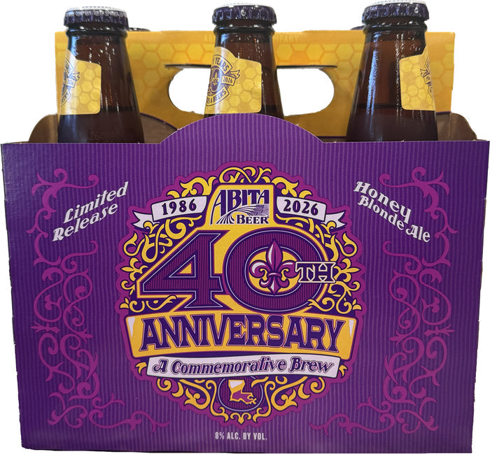 Abita 40th Anniversary Honey Blonde Ale 6pk Btls