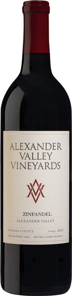 Alexander Valley Vineyards Estate Zinfandel 2021 750ml