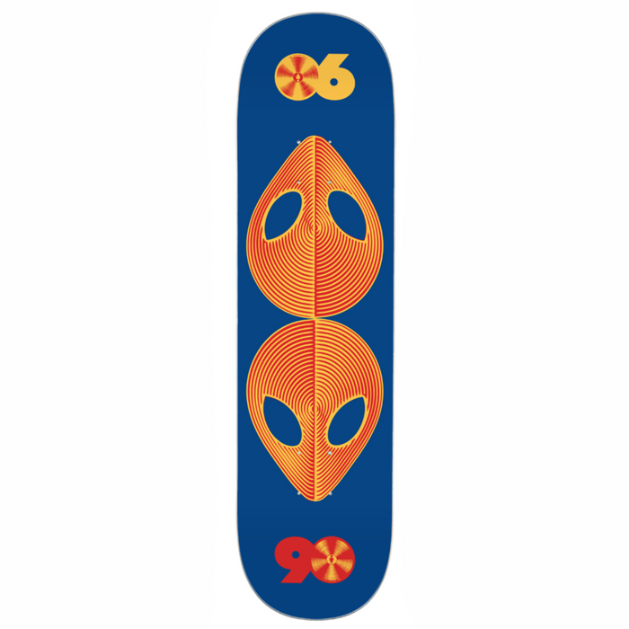 Alien Workshop Scanners Twin Tail Blue 8.0" Skateboard Deck