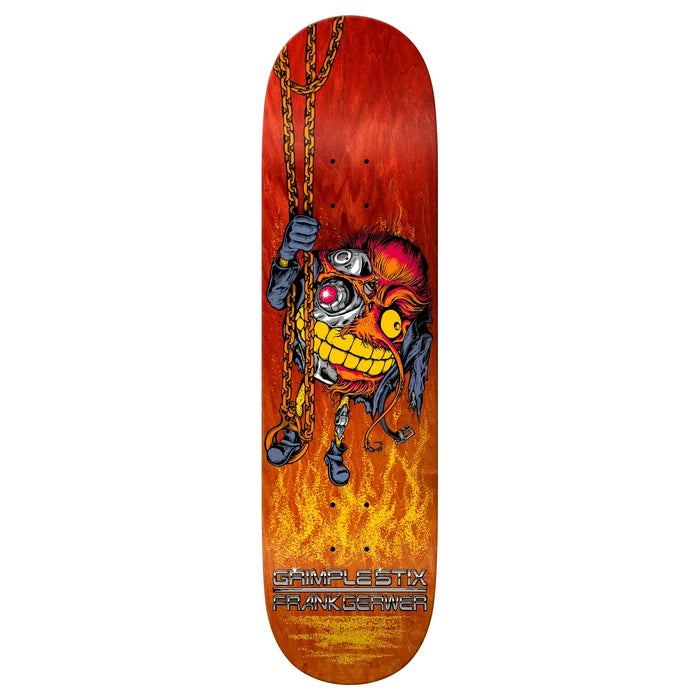 Anti-Hero Grimple Stix Frank Gerwer Grimplenator 8.25" DBX Skateboard Deck