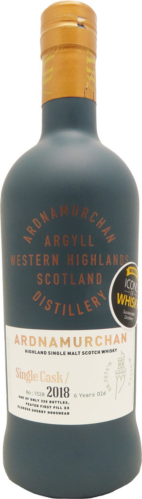 Ardnamurchan Single Cask 1520 Single Malt Whiskey 6 Year Old 700ml