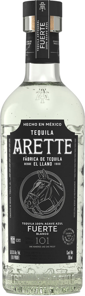 Arette Artesanal Fuerte Tequila Blanco 101 Proof 700ml