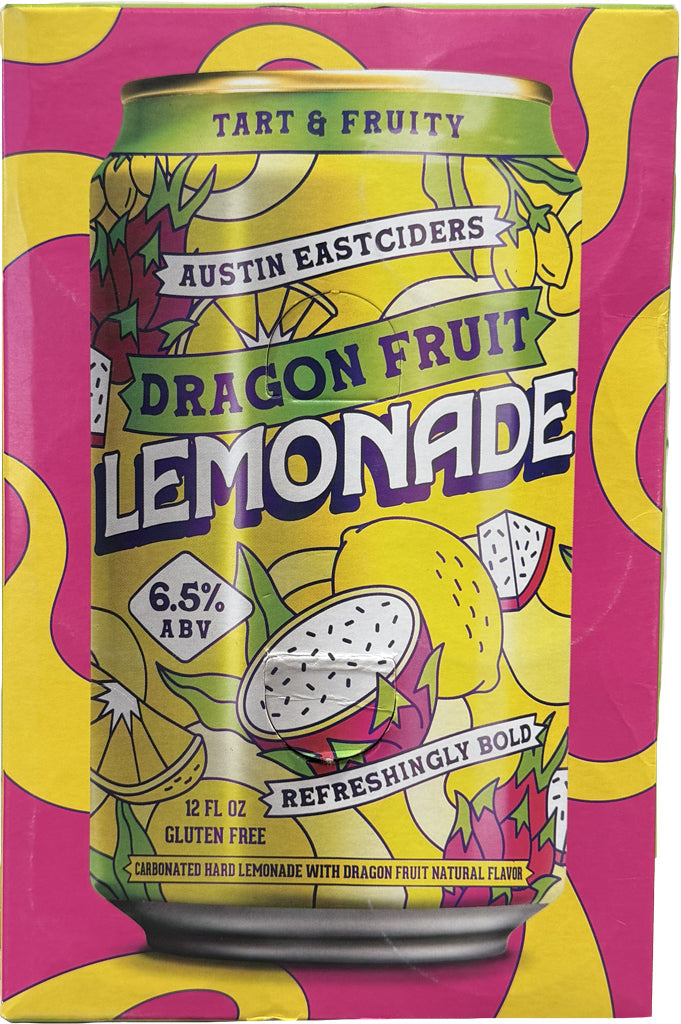 Austin Eastciders Dragon Fruit Lemonade 6pk Cans