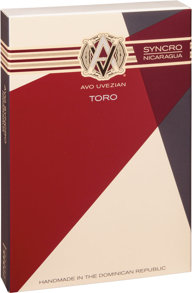 Avo Cigars Syncro Nicaragua Box Press Toro Tubo 9pk