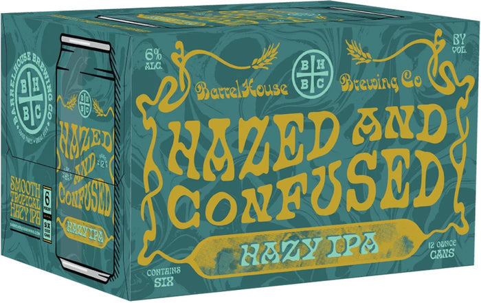 Barrelhouse Hazed & Confused Hazy IPA 6pk Cans