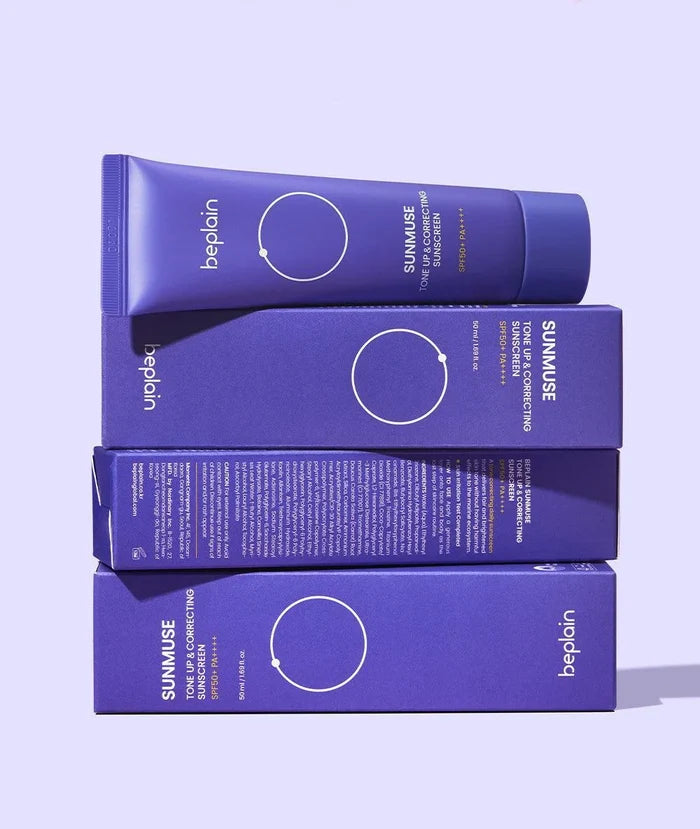 BEPLAIN - Sunmuse Tone-Up & Correcting Sunscreen