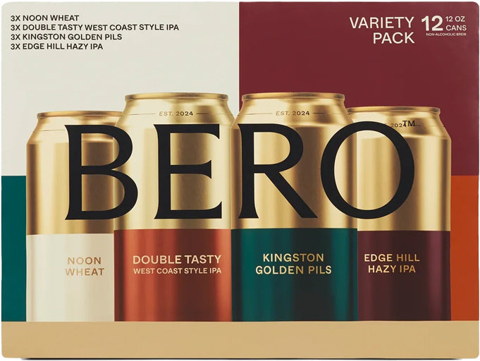 Bero Non Alcoholic Variety 12pk Cans