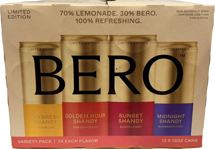 Bero Shandy Variety 12pk Cans