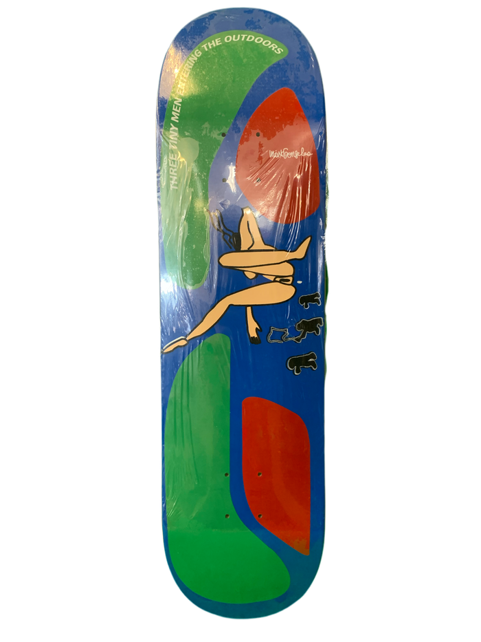 Blind Mark Gonzales 3 Tiny Men Blue 9.5" Classic Skateboard Deck