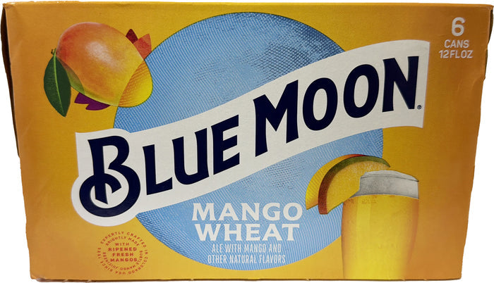 Blue Moon Mango Wheat 6pk Can