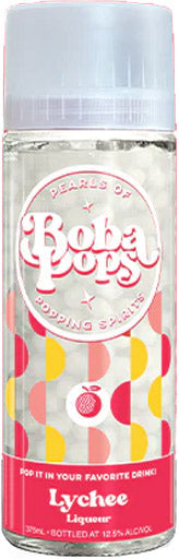 Boba Pops Lychee Flavored Liqueur 375ml