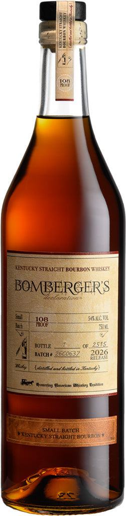 Bomberger's Declaration Small Batch Bourbon 2026 750ml