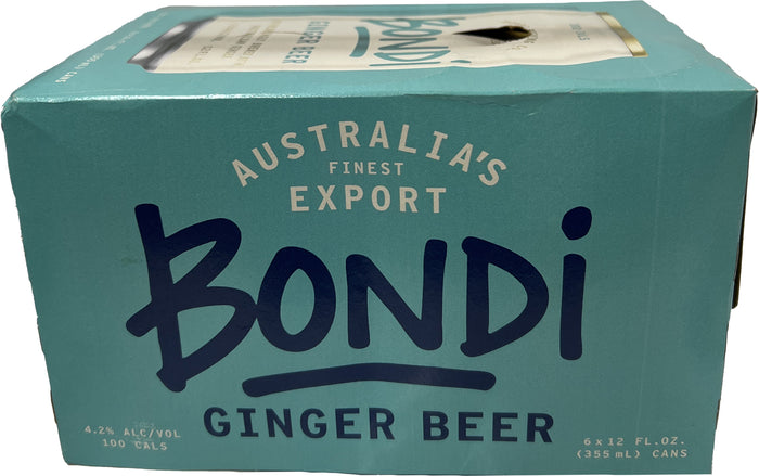 Bondi Ginger Beer 6pk Cans