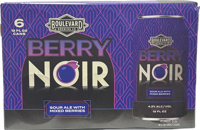Boulevard Berry Noir Sour Ale 6pk Cans