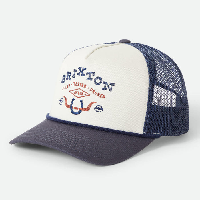 Brixton Beekman OFF White/Navy C NP MP Trucker Hat