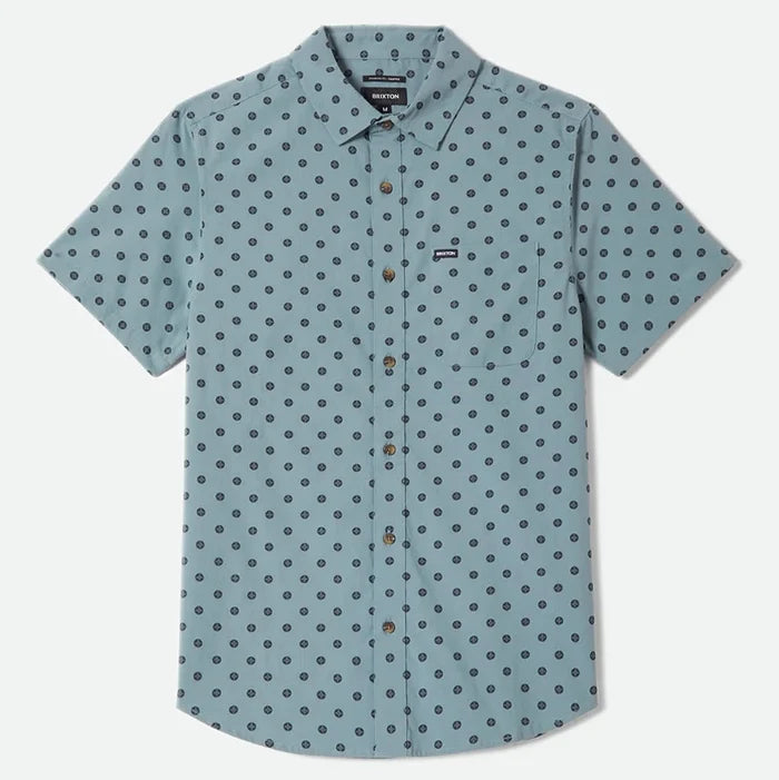 Brixton Charter Print Micro Street Tile S/s Woven Shirt