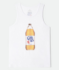 Brixton Colt 45 Oz White Tank Top Shirt