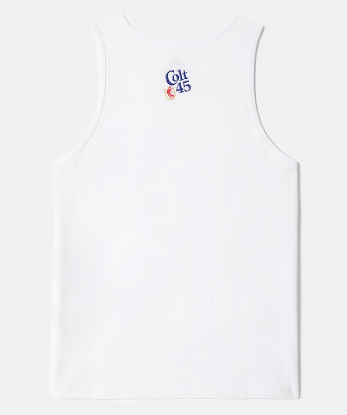 Brixton Colt 45 Oz White Tank Top Shirt