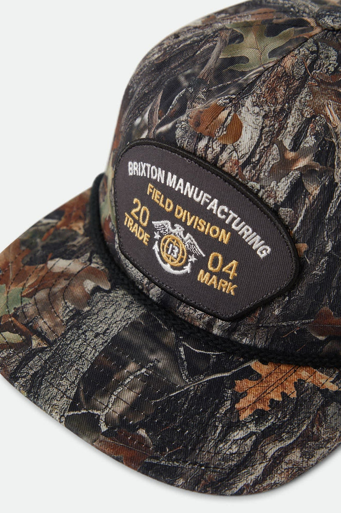 Brixton Division Tree Camo NP MP Snapback Hat