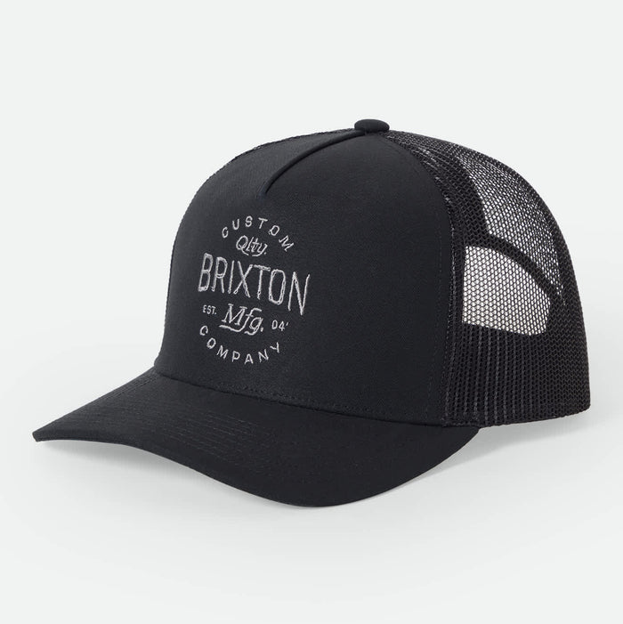 Brixton Fremont Black/Black C NP MP Trucker Hat