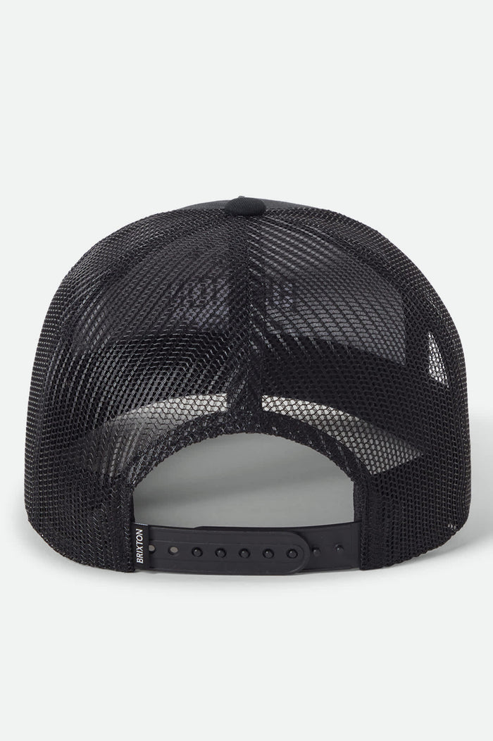 Brixton Fremont Black/Black C NP MP Trucker Hat