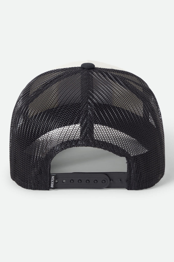 Brixton Hubal Black/OFF White/Black C NP MP Trucker Hat