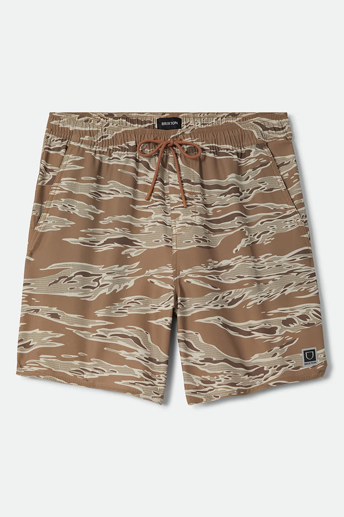 Brixton Journey Desert Tiger Camo Active Shorts