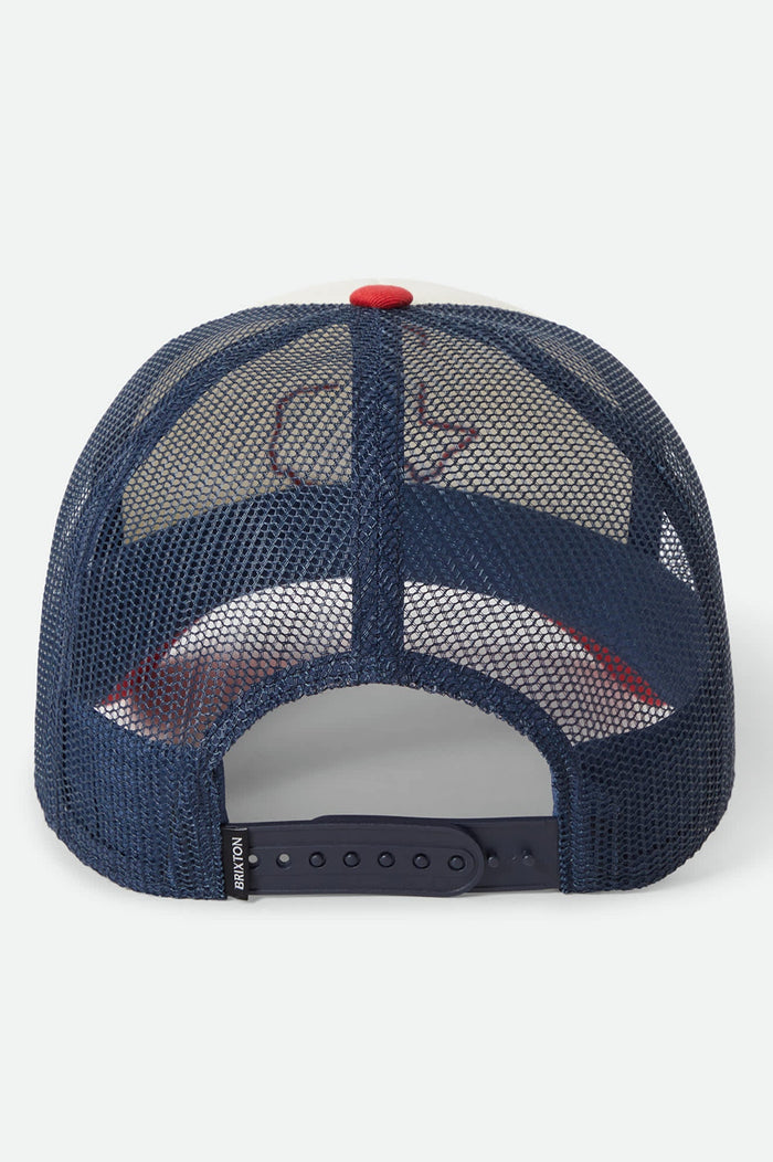 Brixton Lonestar X Brixton RED/White/Blue Trucker Hat