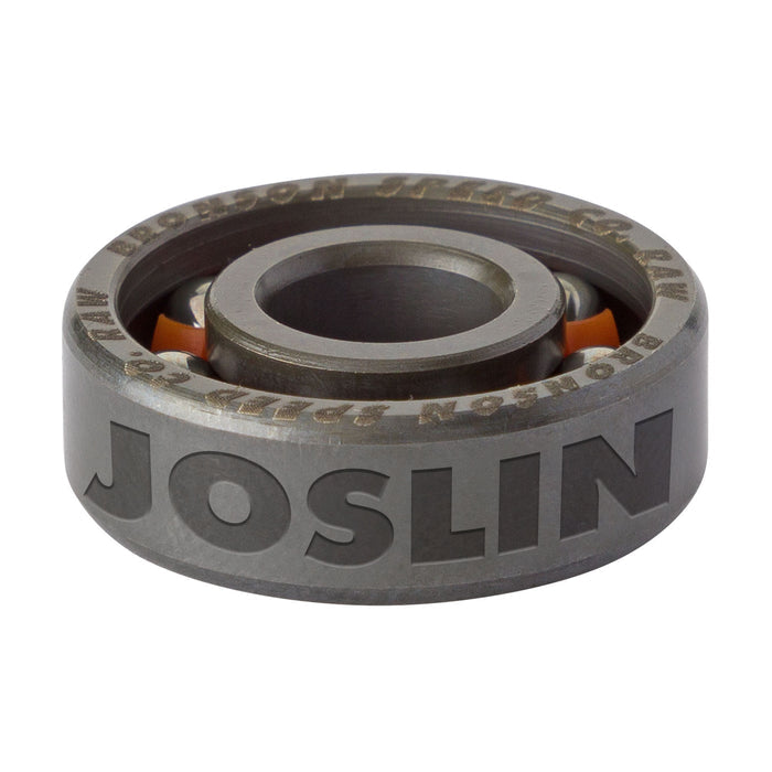 Bronson Speed Co. Chris Joslin Pro 6-Ball Bearing Raw Skateboard Bearings
