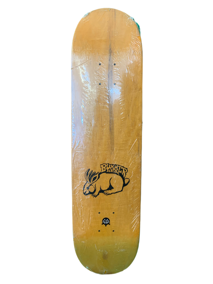 Bummer High Rabid Bunny Logo 8.25" Classic Skateboard Deck