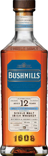 Bushmills 12 Year Old Bordeaux Cask Finish Irish Single Malt Whiskey 750ml