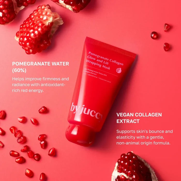 BY JUCCY - Pomegranate Collagen Glow and Lift Wrapping Mask