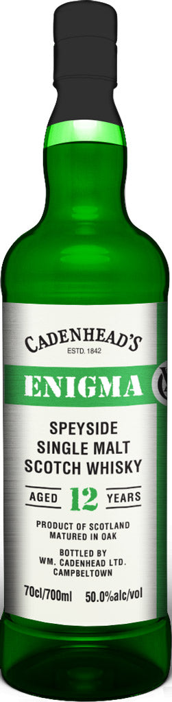 Cadenhead Enigma Campbeltown Single Malt Whisky 12 Year Old 700ml