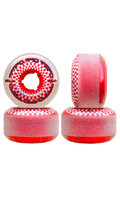 Cadillac Clout Cruisers Smoke/Red 57mm 80A Skateboard Cruiser Wheels
