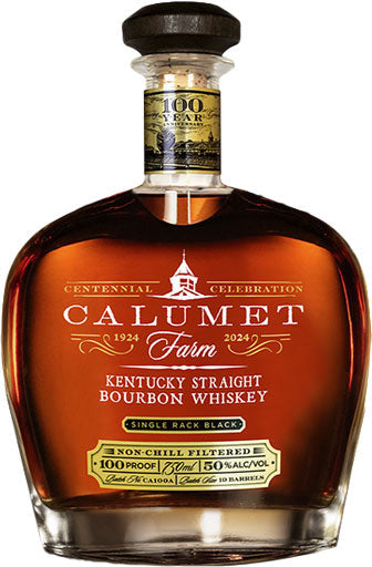 Calumet Farm Centennial Single Rack Black Bourbon 750ml