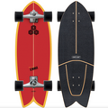 Carver CX Raw 29.25" Channel Islands Fish Surfskate Complete (V5)
