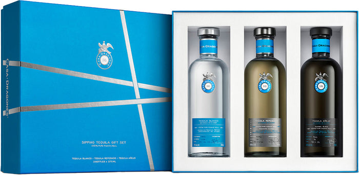 Casa Dragones Sipping Tequila Gift Set 3-375ml