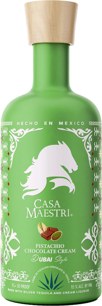 Casa Maestri Pistachio Chocolate Cream Dubai Style Liqueur 750ml