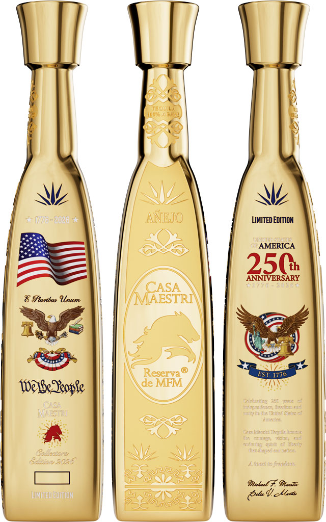Casa Maestri Tequila Reserva Anejo USA 250th Anniversary 750ml