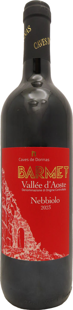 Caves de Donnas Barmet Nebbiolo 2023 750ml