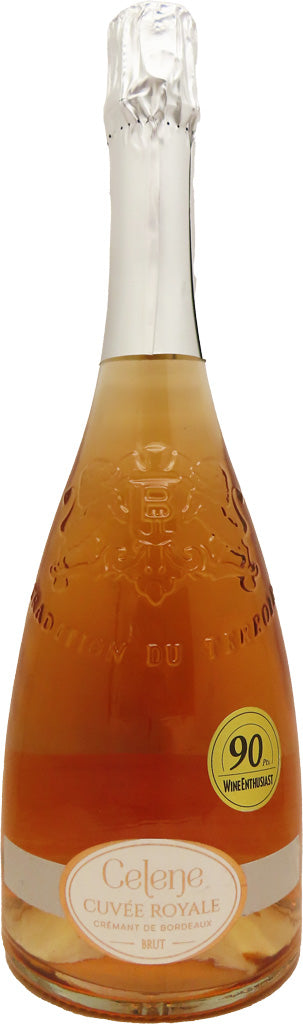 Celene Cuvee Royale Cremant de Bordeaux Brut Rose 750ml