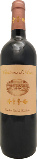Chateau d'Arce Castillon Cotes de Bordeaux 2019 750ml