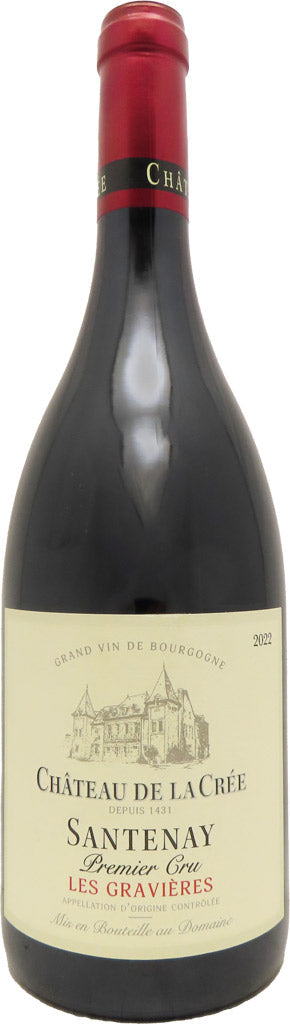 Chateau de la Cree Les Gravieres Santenay Rouge 2022 750ml