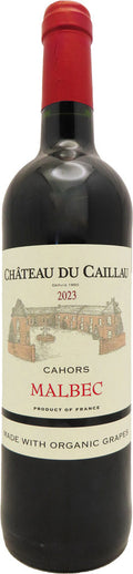 Chateau du Caillau Cahors Malbec 2023 750ml