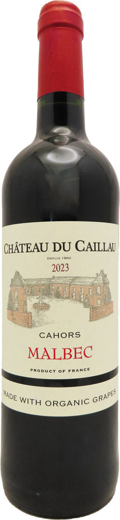 Chateau du Caillau Cahors Malbec 2023 750ml