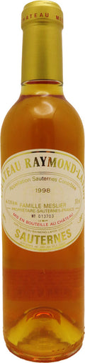 Chateau Raymond Lafon Sauternes 1998 375ml